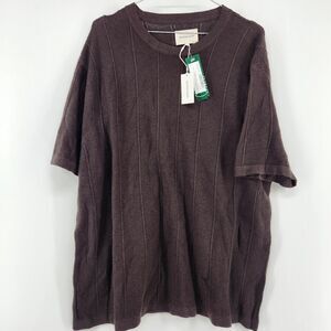 Mason Row Stitch Fix Men’s Brown Medium Bennett Crewneck Sweater T-Shirt NWT